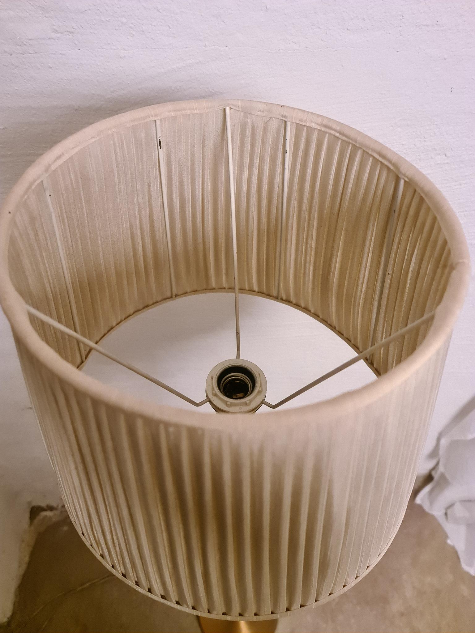 Midcentury Brass Floor Lamp Falkenbergs Belysning, Sweden, 1960s 3