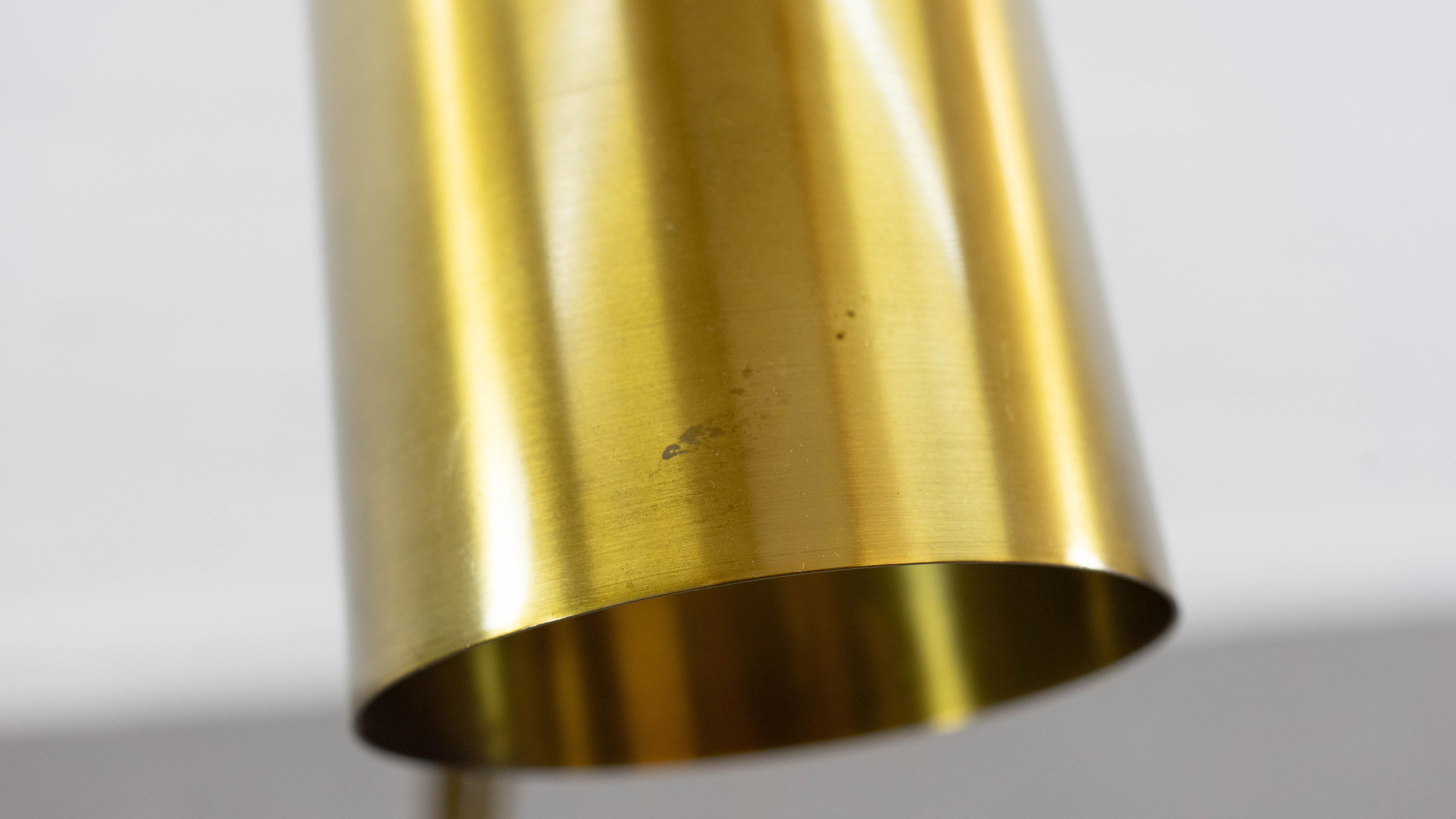 Midcentury Brass Floorlamp / Spot, 60s For Sale 9