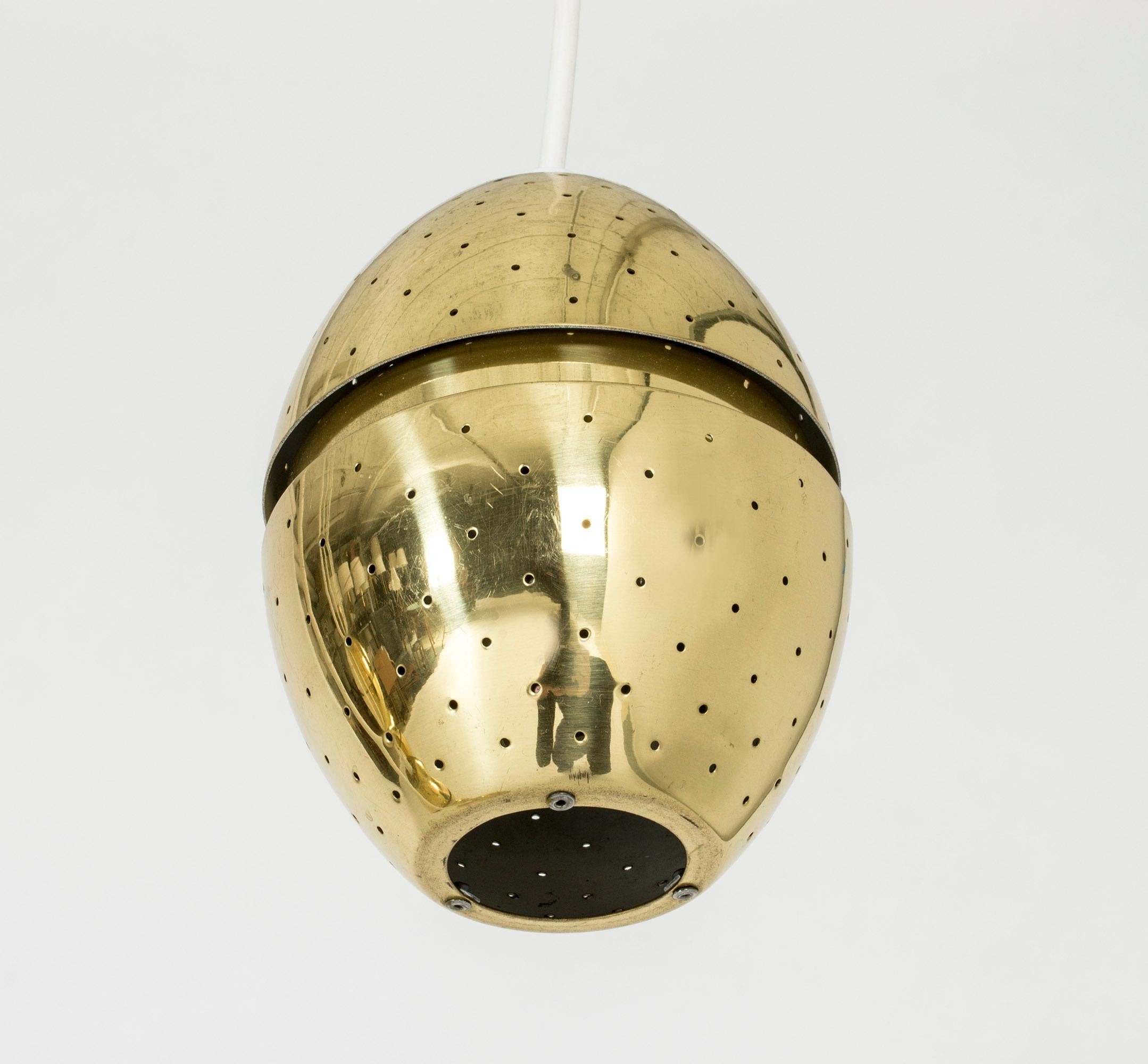 Mid-20th Century Midcentury Brass Pendant by Hans-Agne Jakobsson