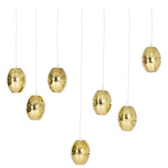 Midcentury Brass Pendant by Hans-Agne Jakobsson