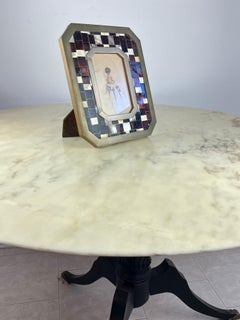 Midcentury Brass Photo Holder Italian Design 1960s