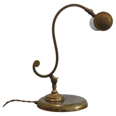 Used Midcentury Brass Piano Lamp, 1950s