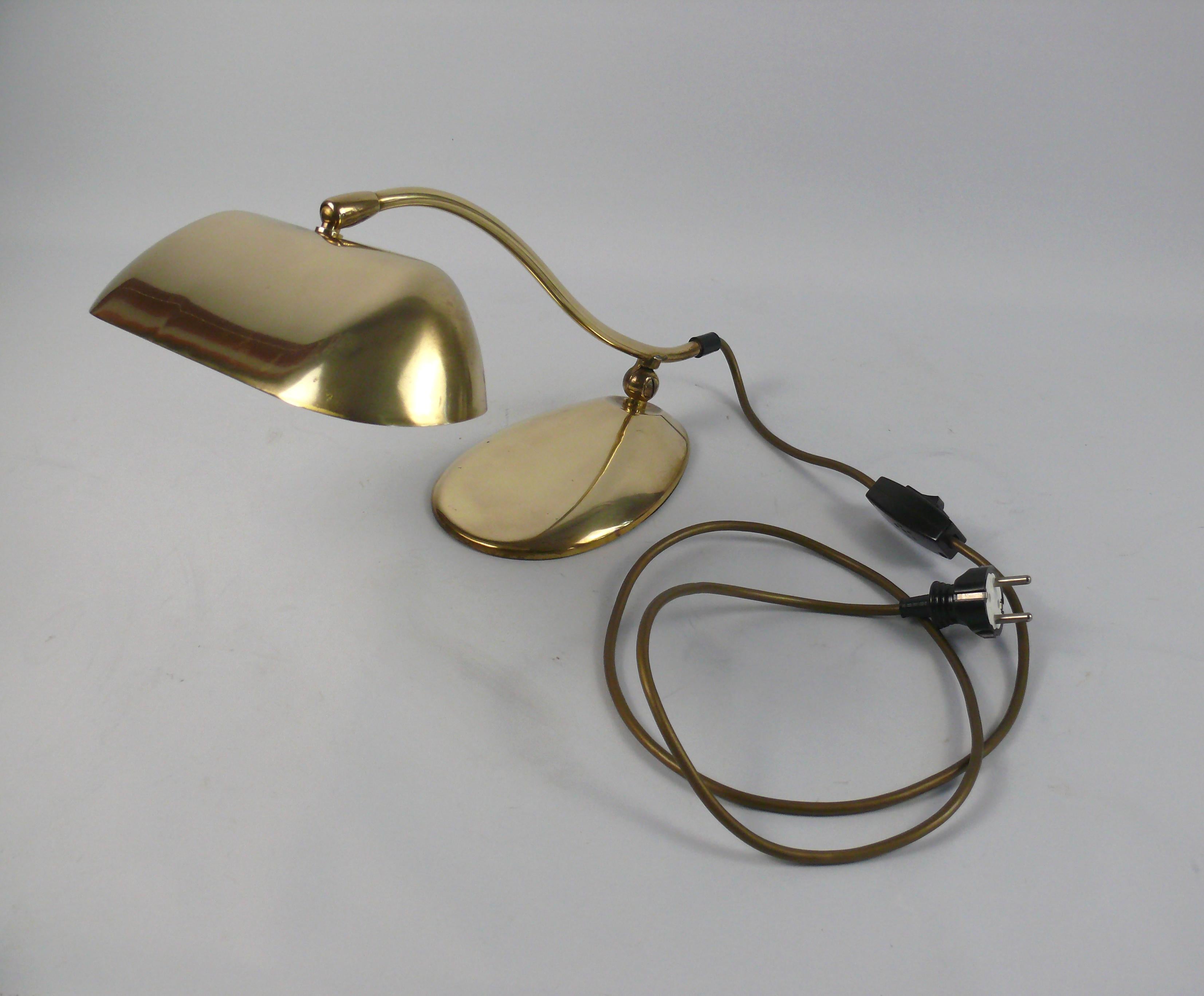 Midcentury Brass Piano Lamp, 1960s 10