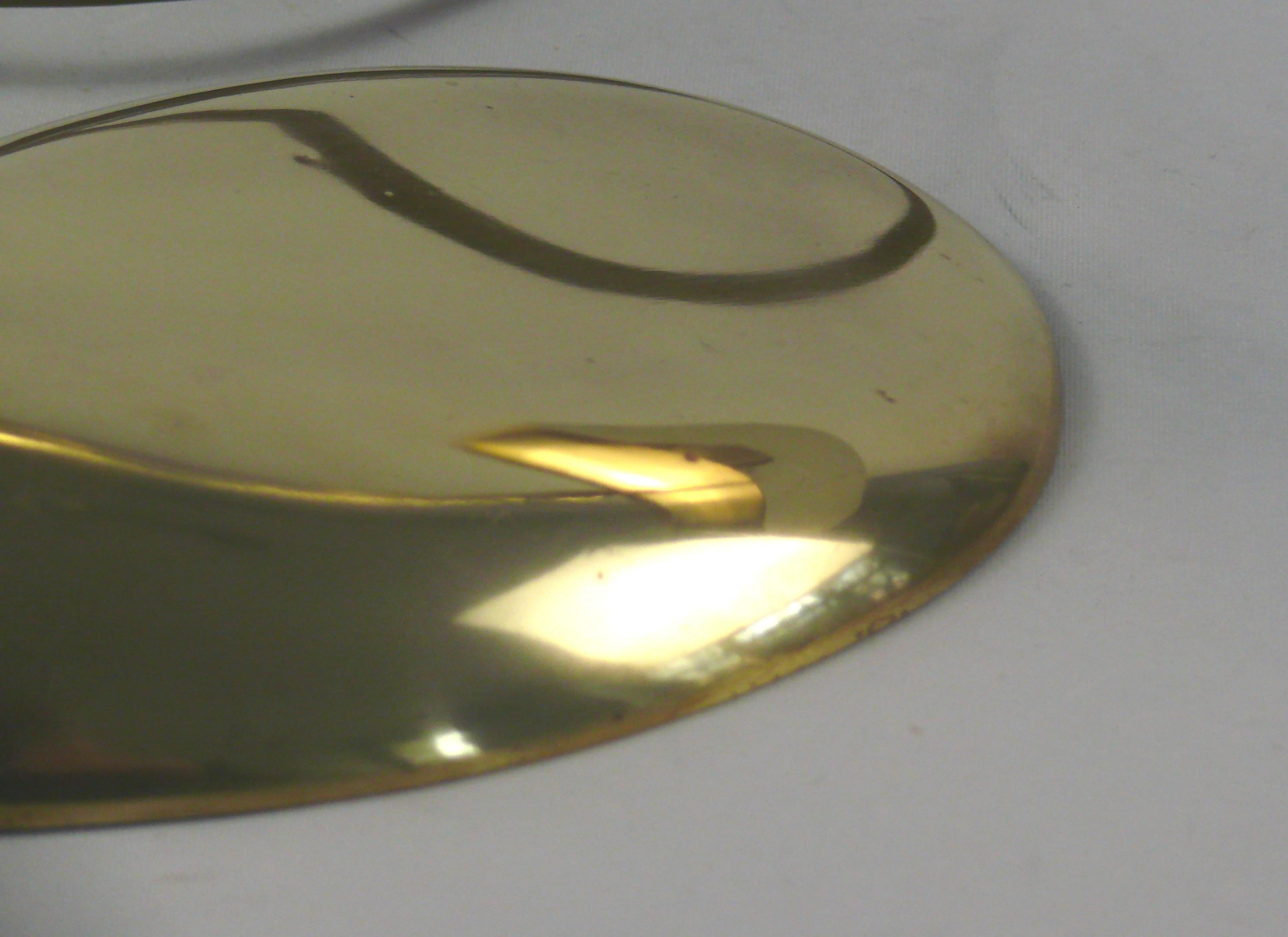Midcentury Brass Piano Lamp, 1960s 11