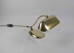 Midcentury Brass Piano Lamp, 1960s