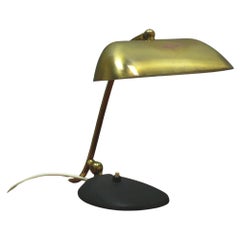 Midcentury Brass Piano Lamp, Joseph Brumberg, Germany 1950s