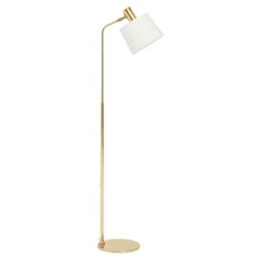 Midcentury Brass Reading Floor Lamp Midcentury Brass Reading Floor Lamp