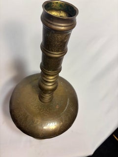 MidCentury Messing Siam Kerzenständer