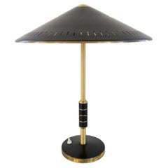 Midcentury Modern Table Lamp by Bent Karlby Produced by Lyfa in Denmark, 1956
