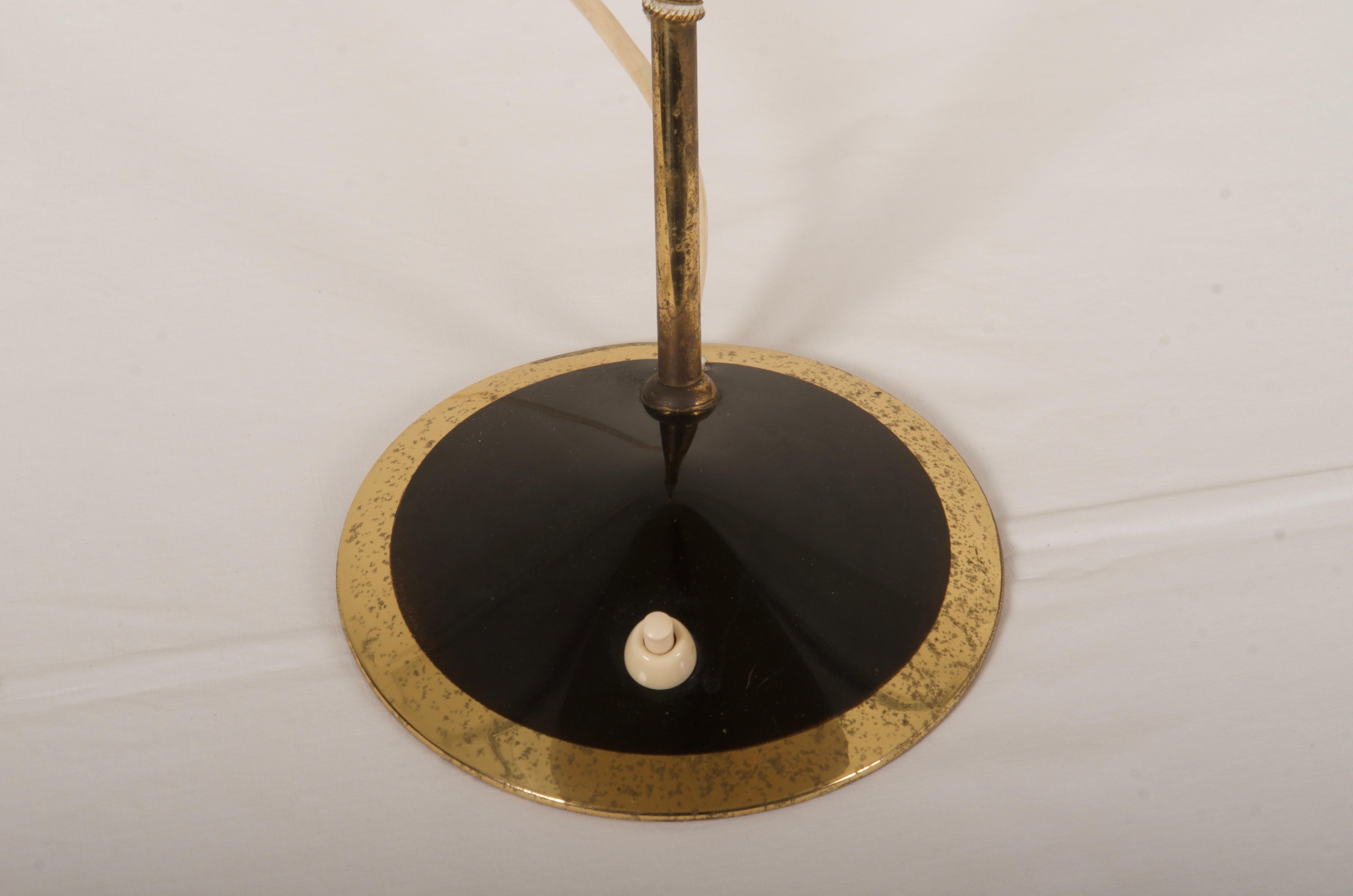 Mid-Century Brass Table Lamp For Sale 2