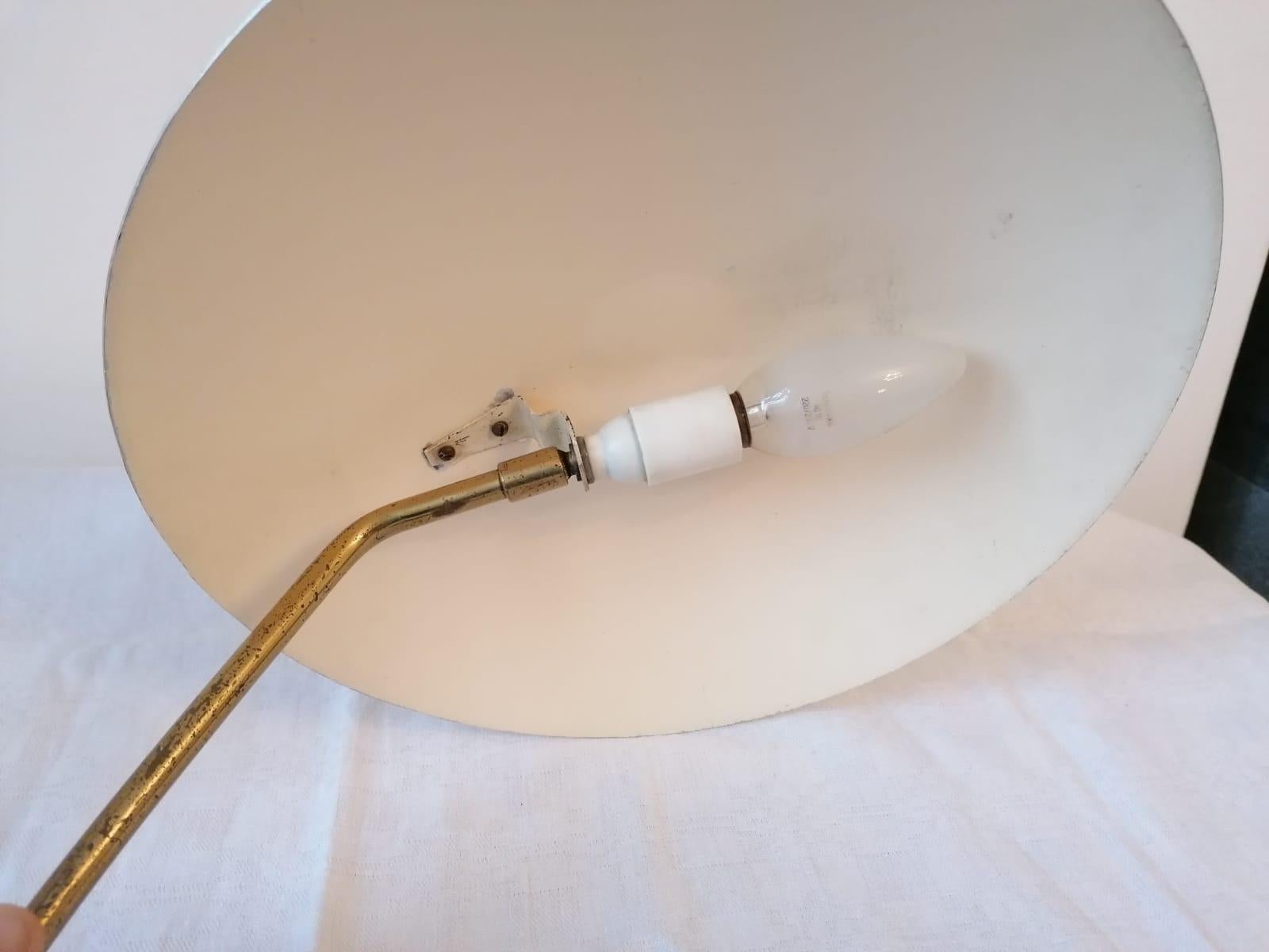 Midcentury Brass Table Lamp by J.T. Kalmar 1