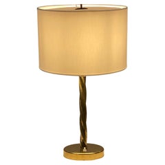 Midcentury Brass Table Lamp 