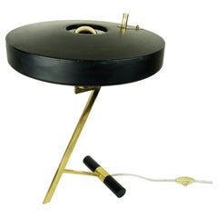 Retro Mid-Century Brass Z Table Lamp by Louis Kalff for Philips Holland