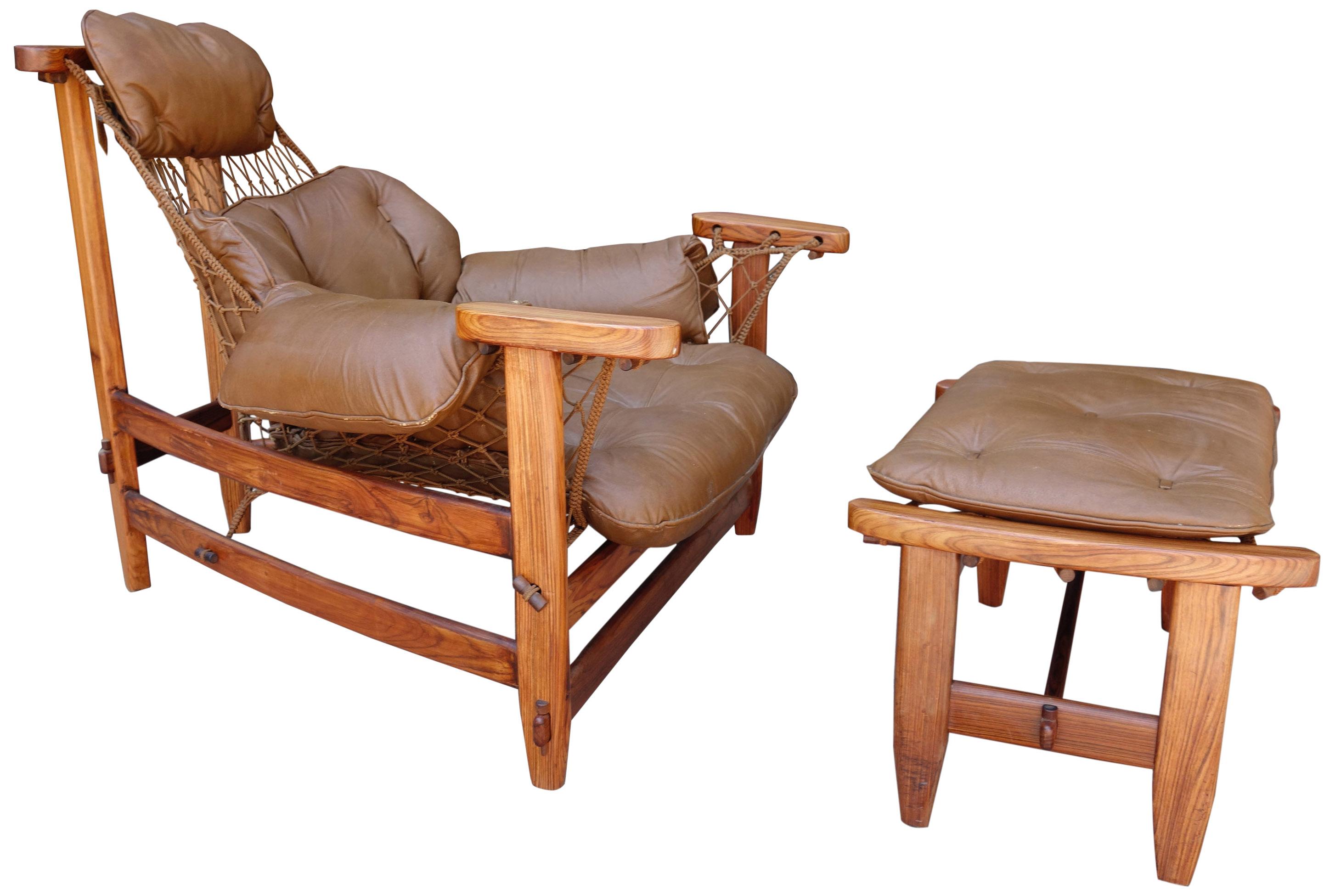 20th Century Midcentury Brazilian Lounge Chair by Jean Gillon
