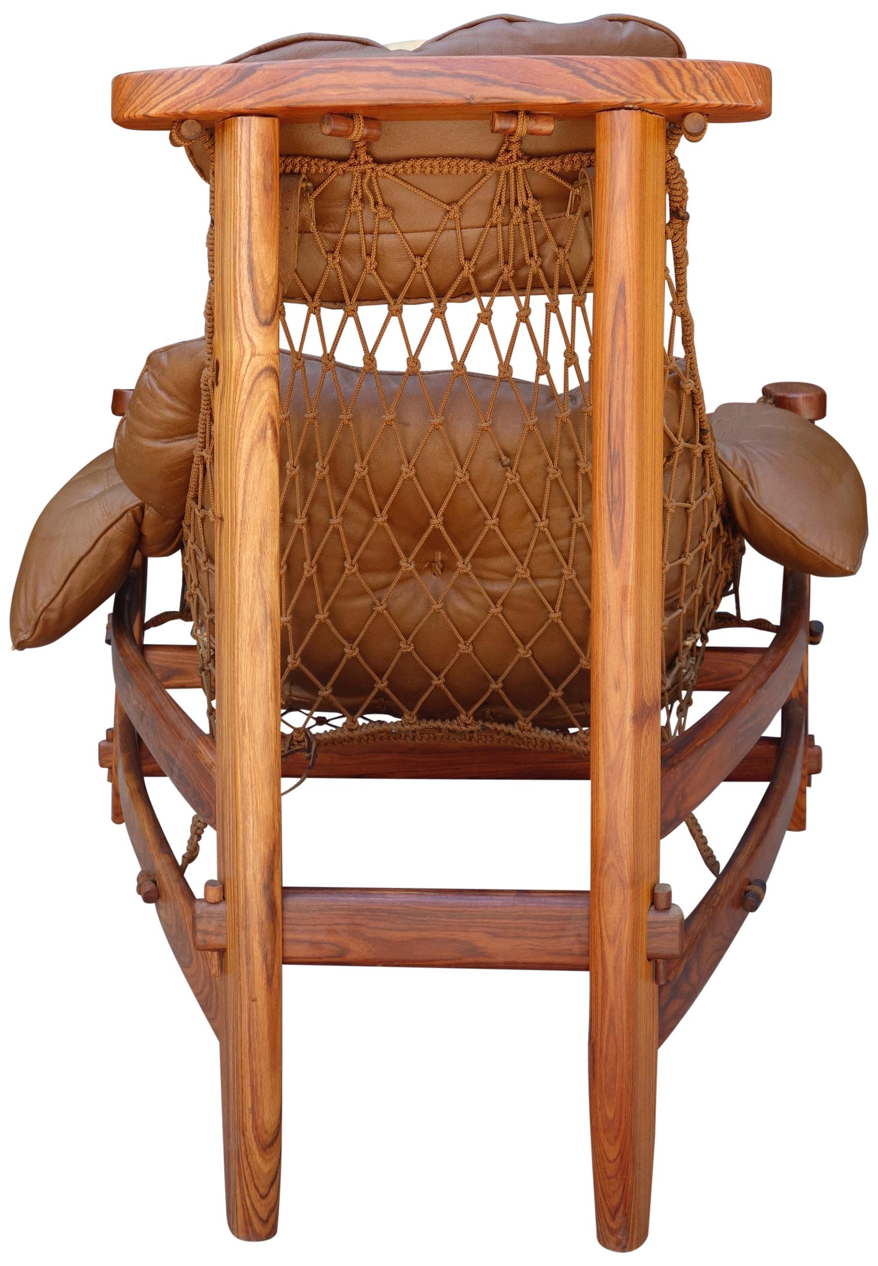 Mid-Century Modern Midcentury Brazilian Lounge Chair by Jean Gillon