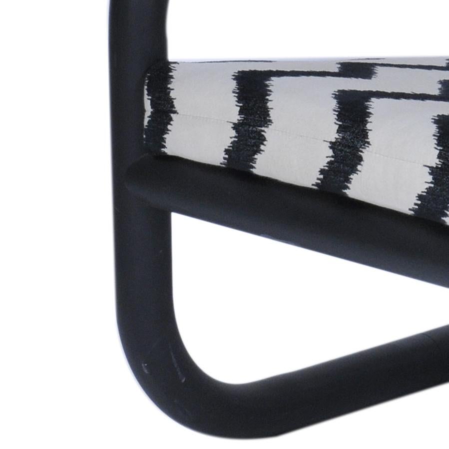 Mid-Century Modern Geraldo de Barros Midcentury Brazilian Armchair in Tubular Metal, 1960s