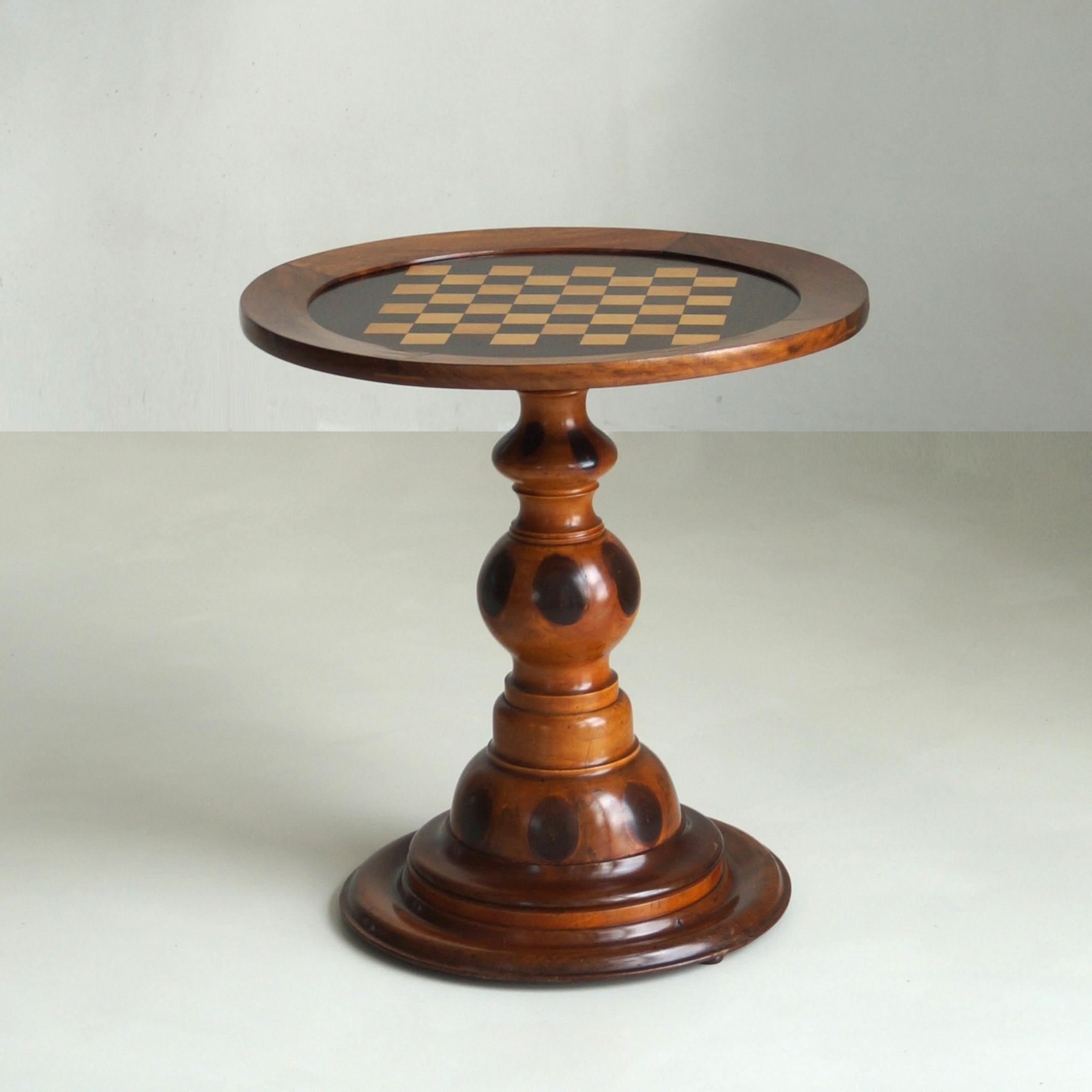 Midcentury Brazilian chess table or occasional table, 1958 7
