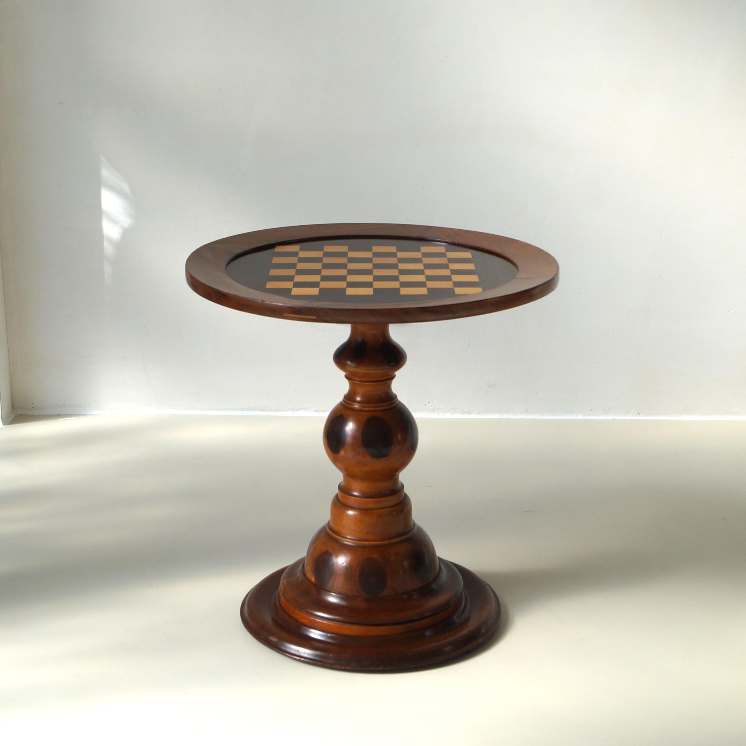 Mid-Century Modern Midcentury Brazilian chess table or occasional table, 1958