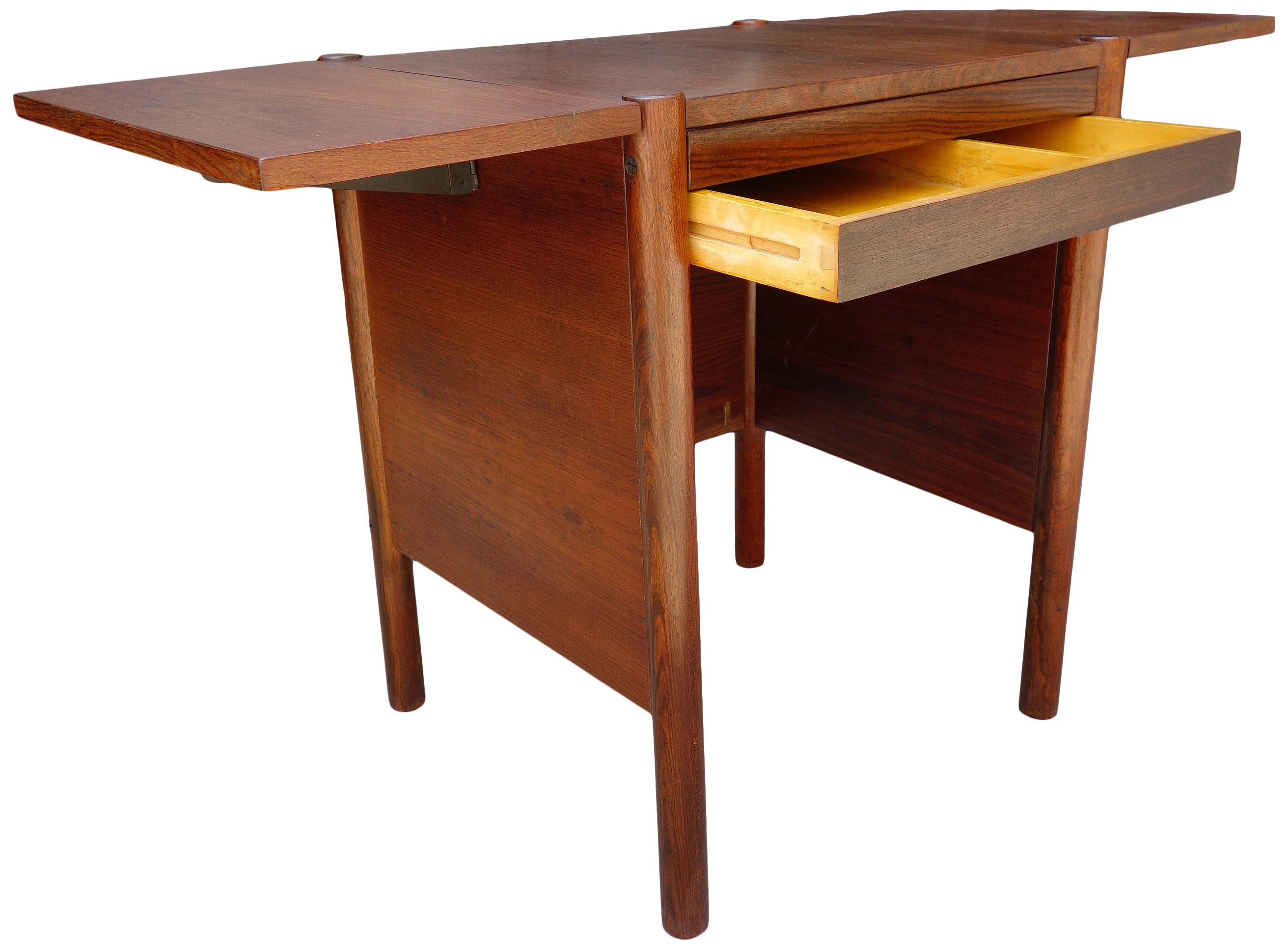 20th Century Midcentury Brazilian Drop-Leaf Table by Jean Gillon