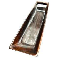 Midcentury Brazilian Modern Serving Board in Hardwood, Jean Gillon, 1965, Brazil