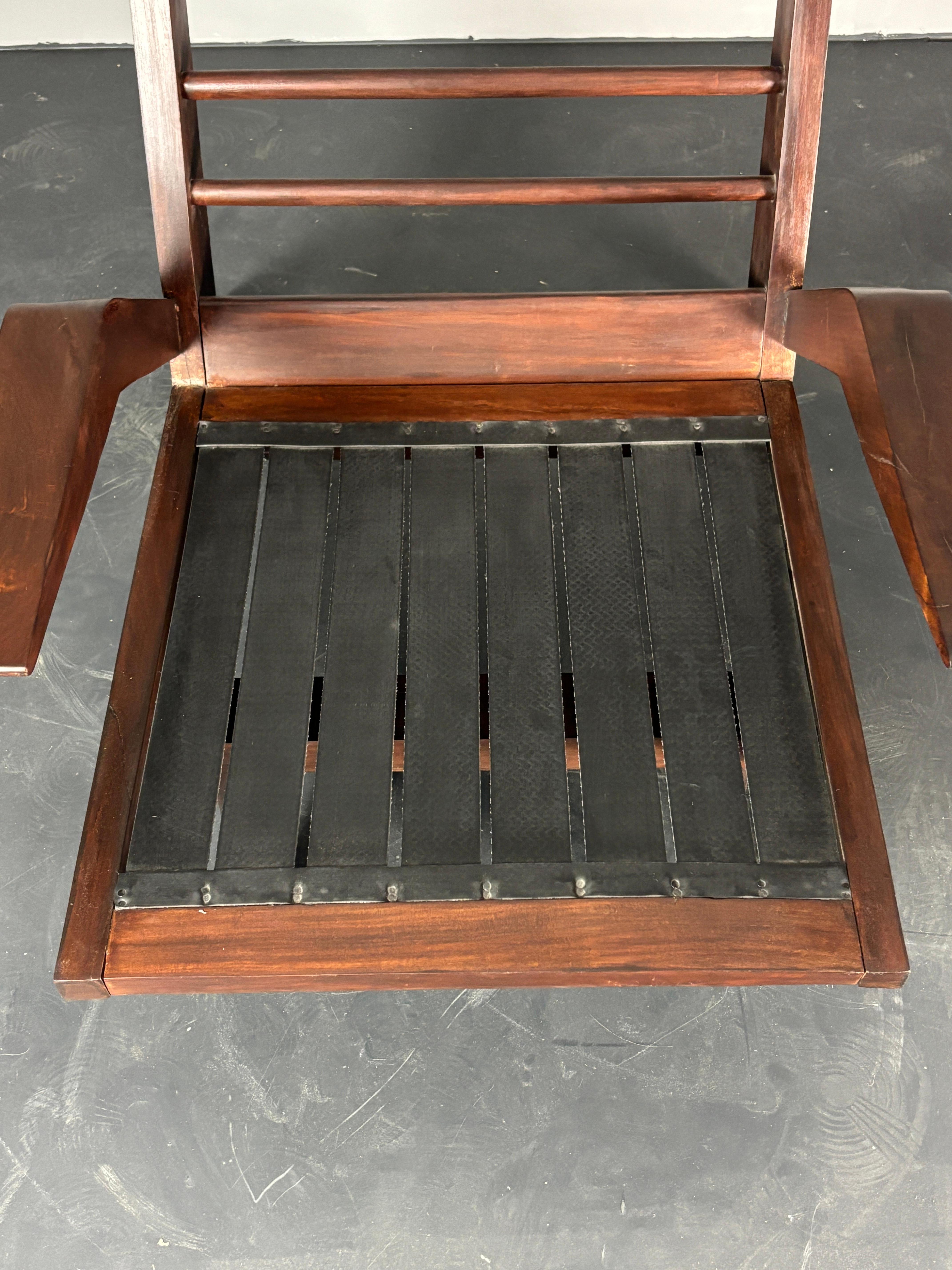 Midcentury Brazilian modernist lounge or easy chair by Acacia Gil Borsoi, 1950s For Sale 13