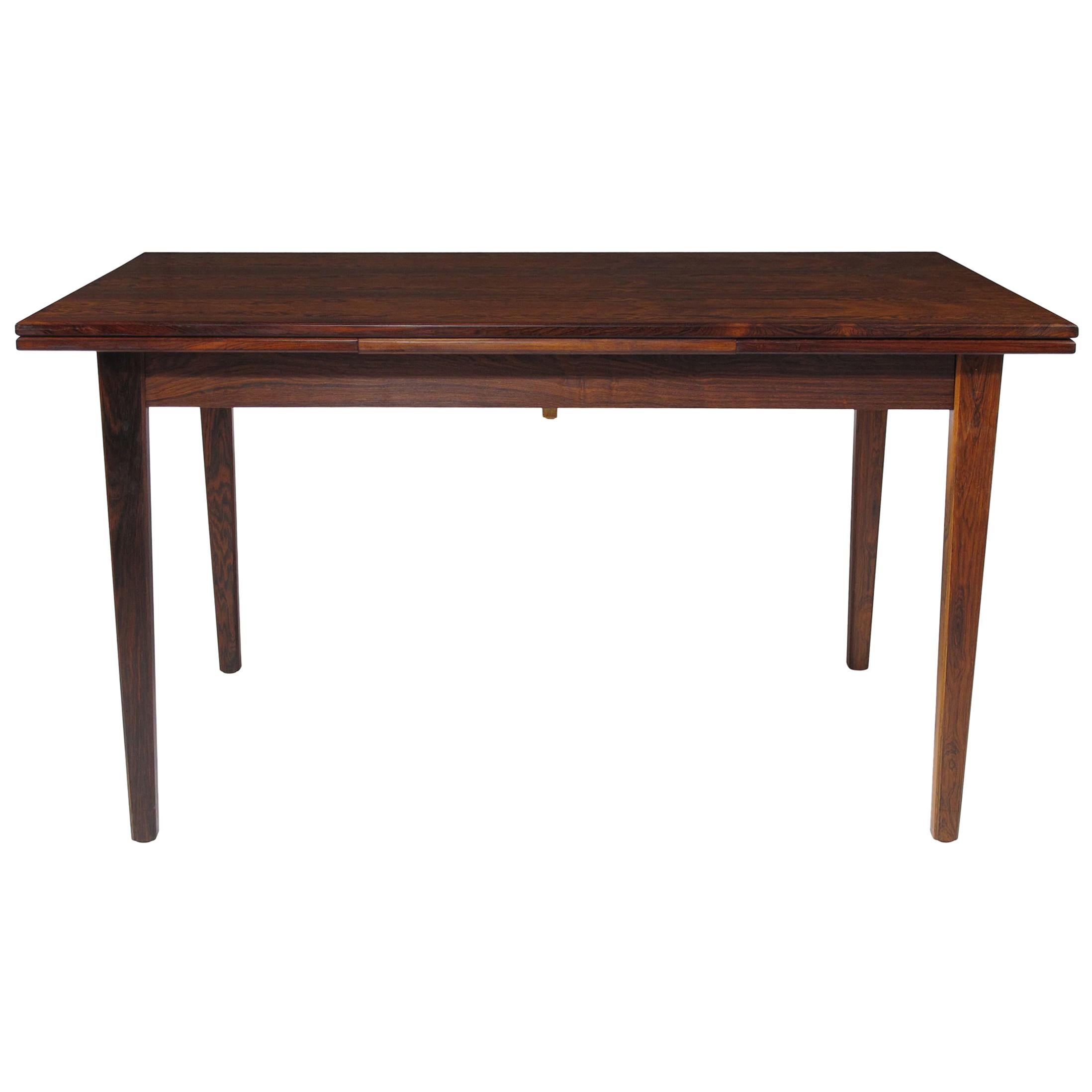 Midcentury Brazilian Rosewood Dining with Dramatic Grain
