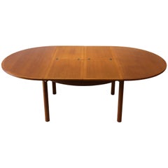Midcentury Børge Mogensen Smoked Oak "Öresund" Dining Table