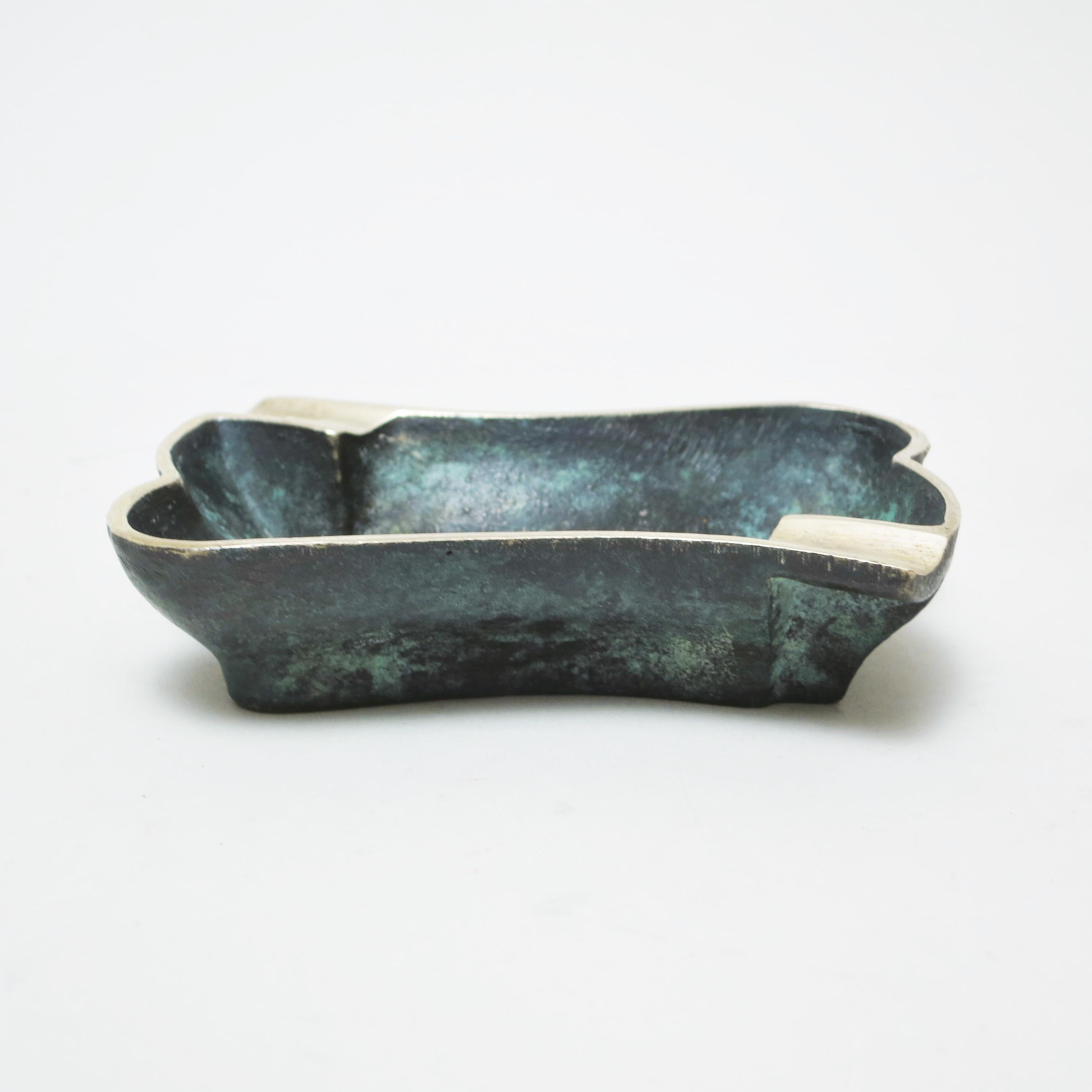 Mid-Century Modern Midcentury Bronze Ashtray