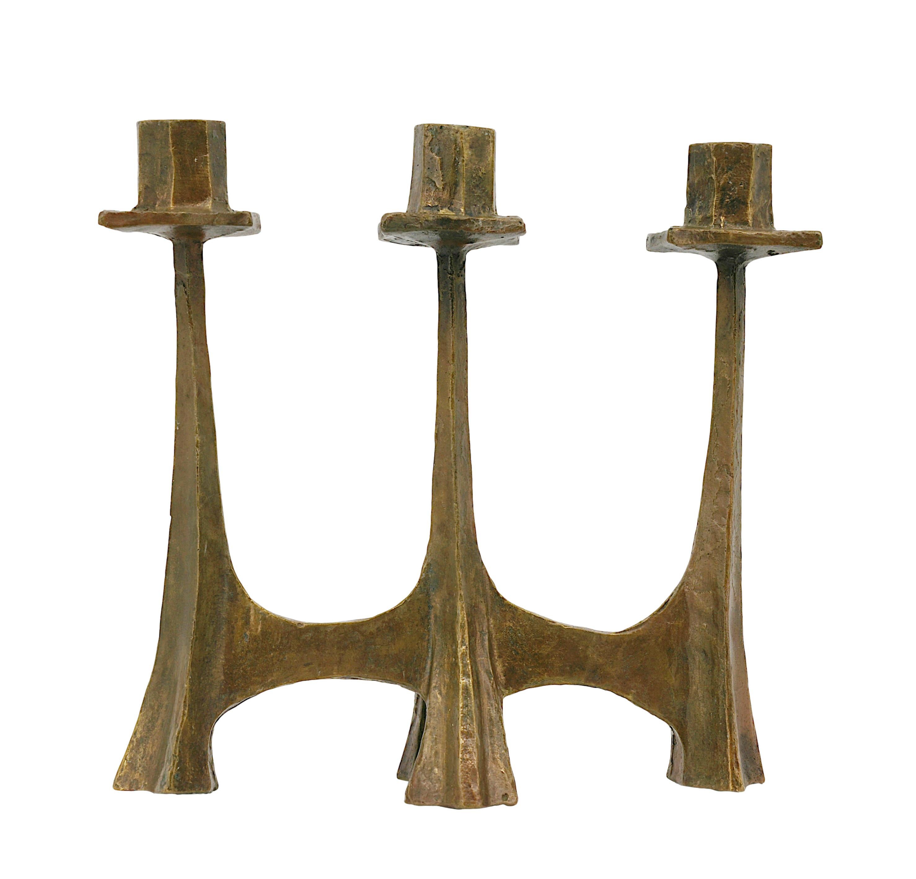 Midcentury Bronze Candelabra, ca.1950 in vendita 1