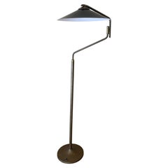 Midcentury Bronze Floor Standing Lamp