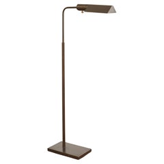 Midcentury Bronze Pharmacy Lamp Attributed to Casella 