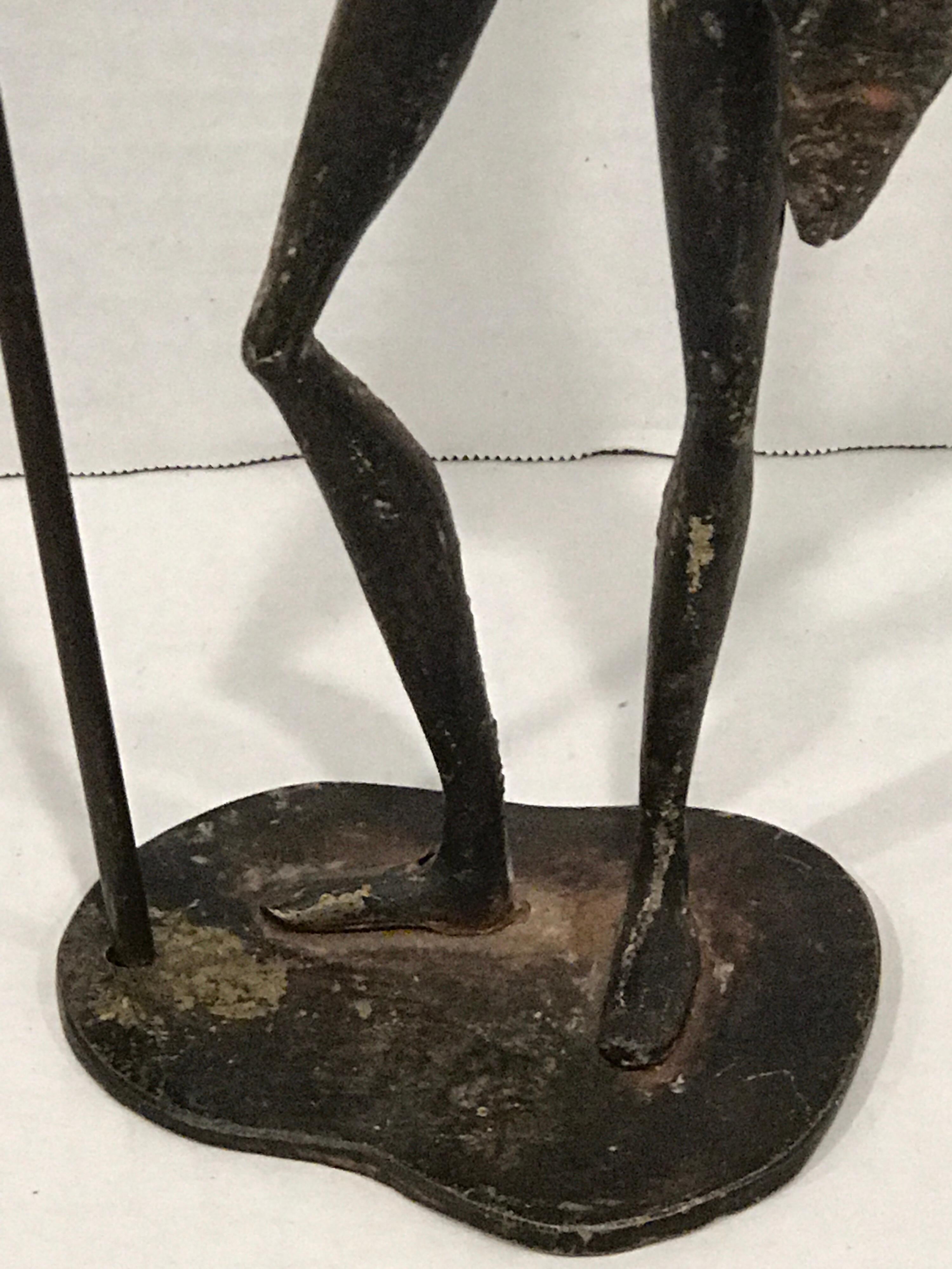Midcentury Bronze Sculpture of Poseidon 1