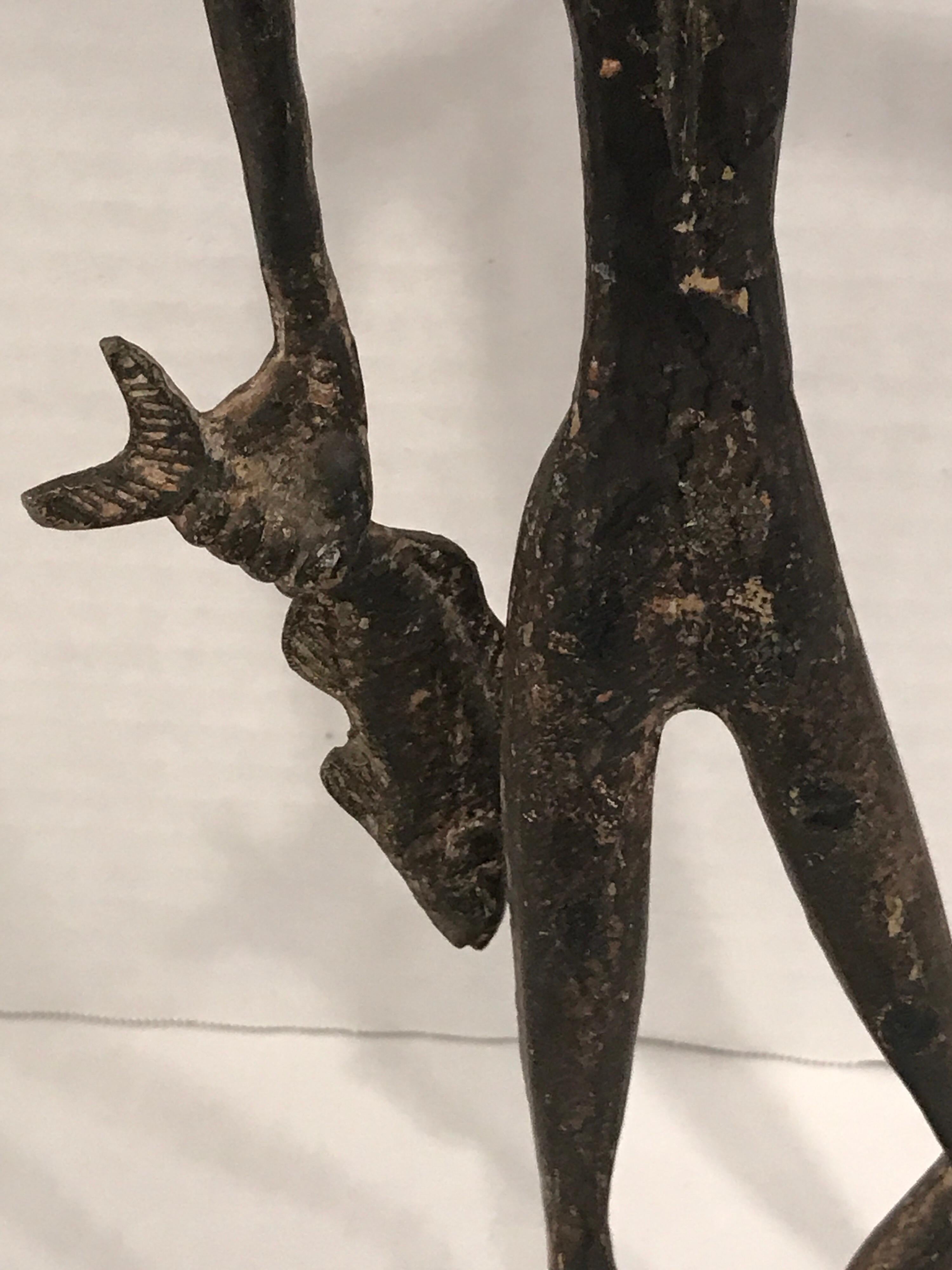 Midcentury Bronze Sculpture of Poseidon 5