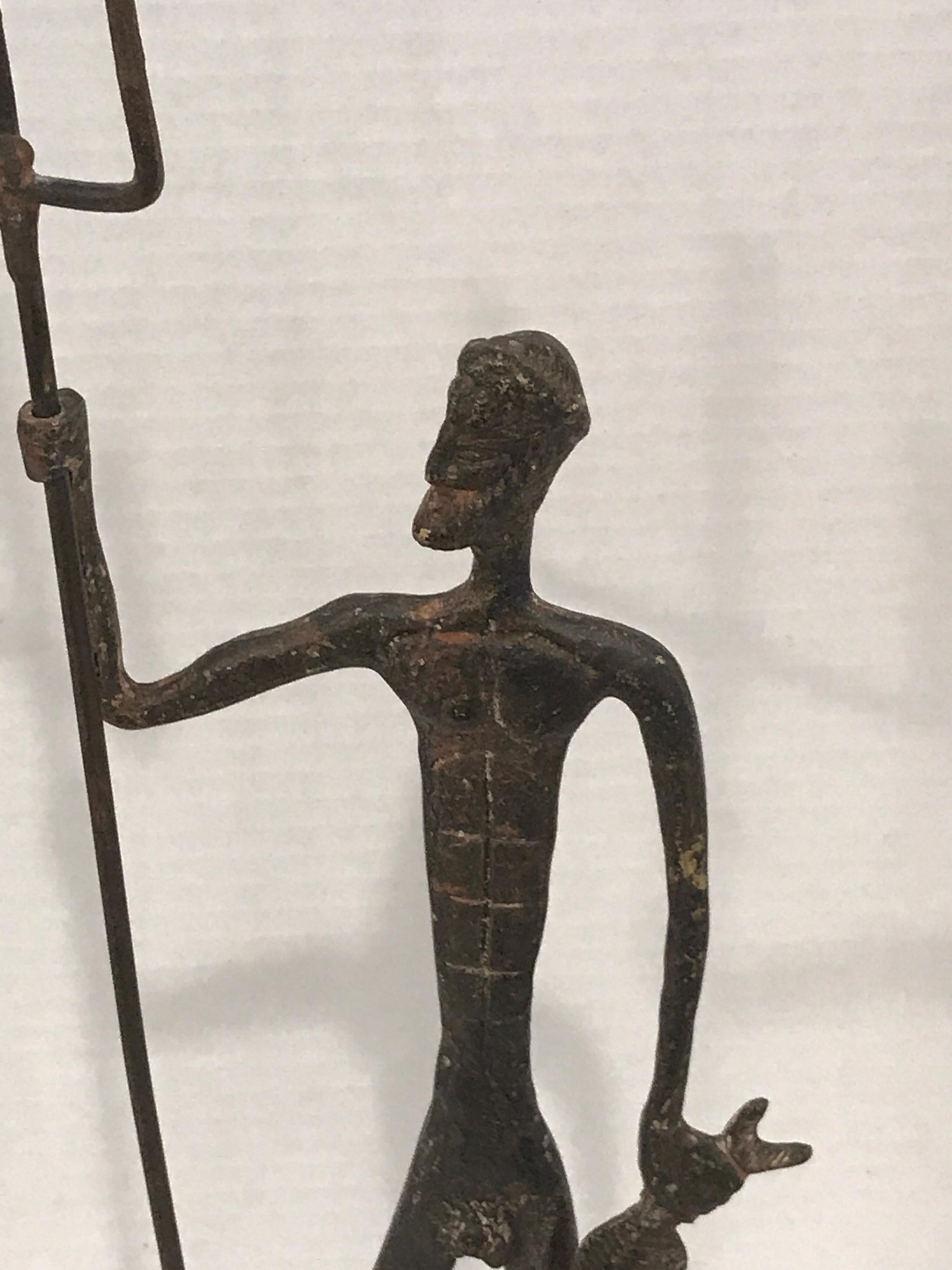 mid century bronze sculpture
