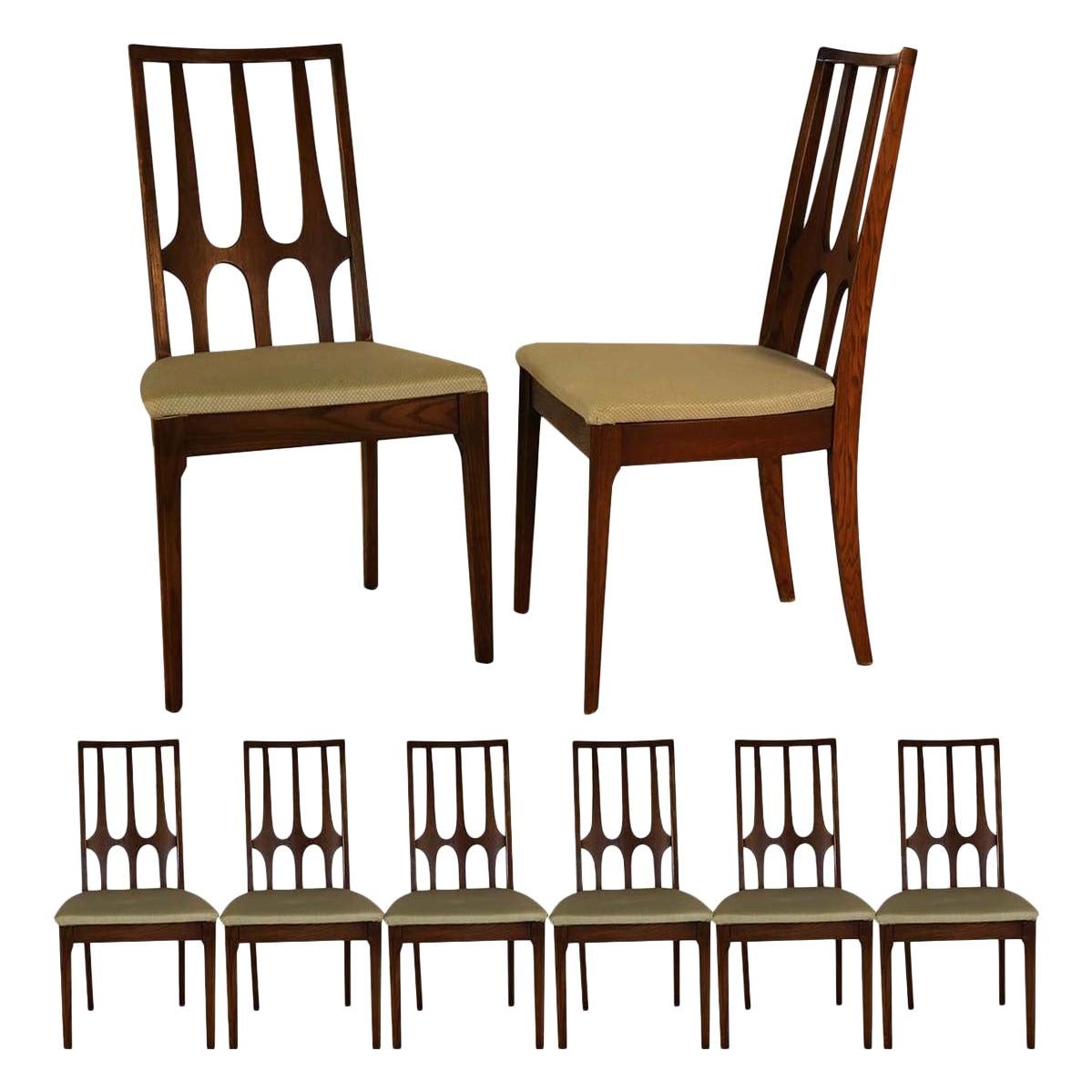 Midcentury Broyhill Brasilia Walnut Dining Chairs