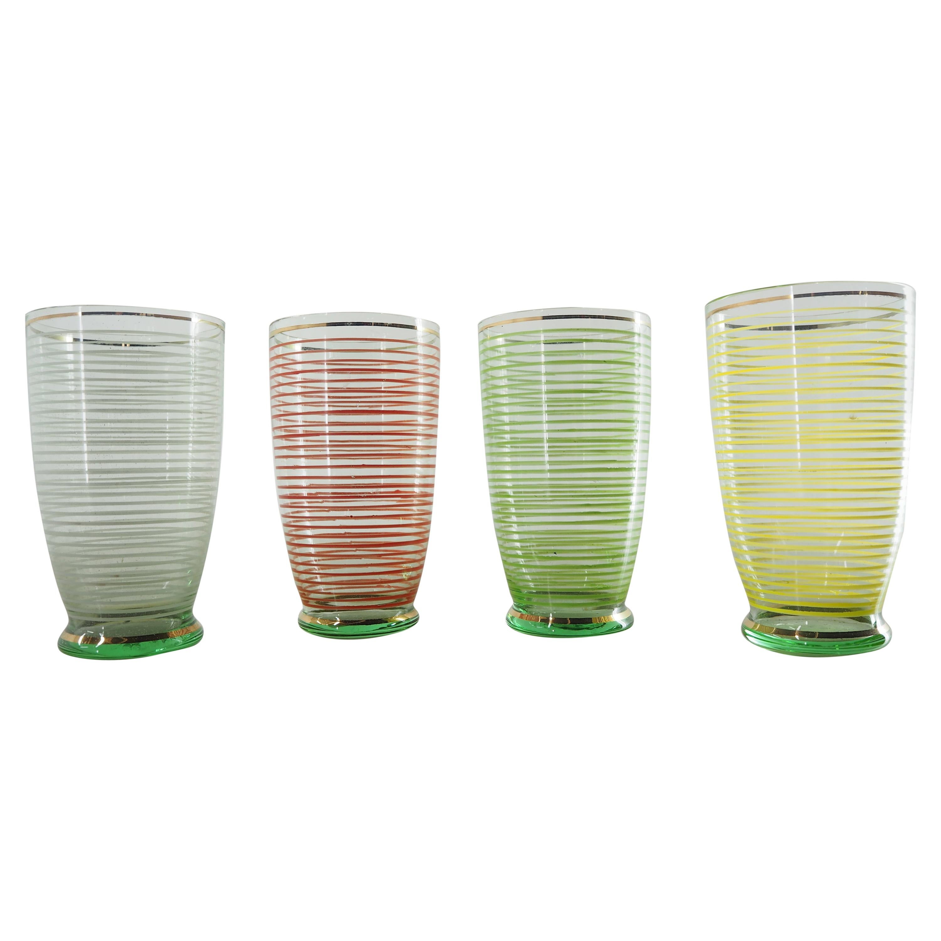 Midcentury Brussels Glasses, 1960s