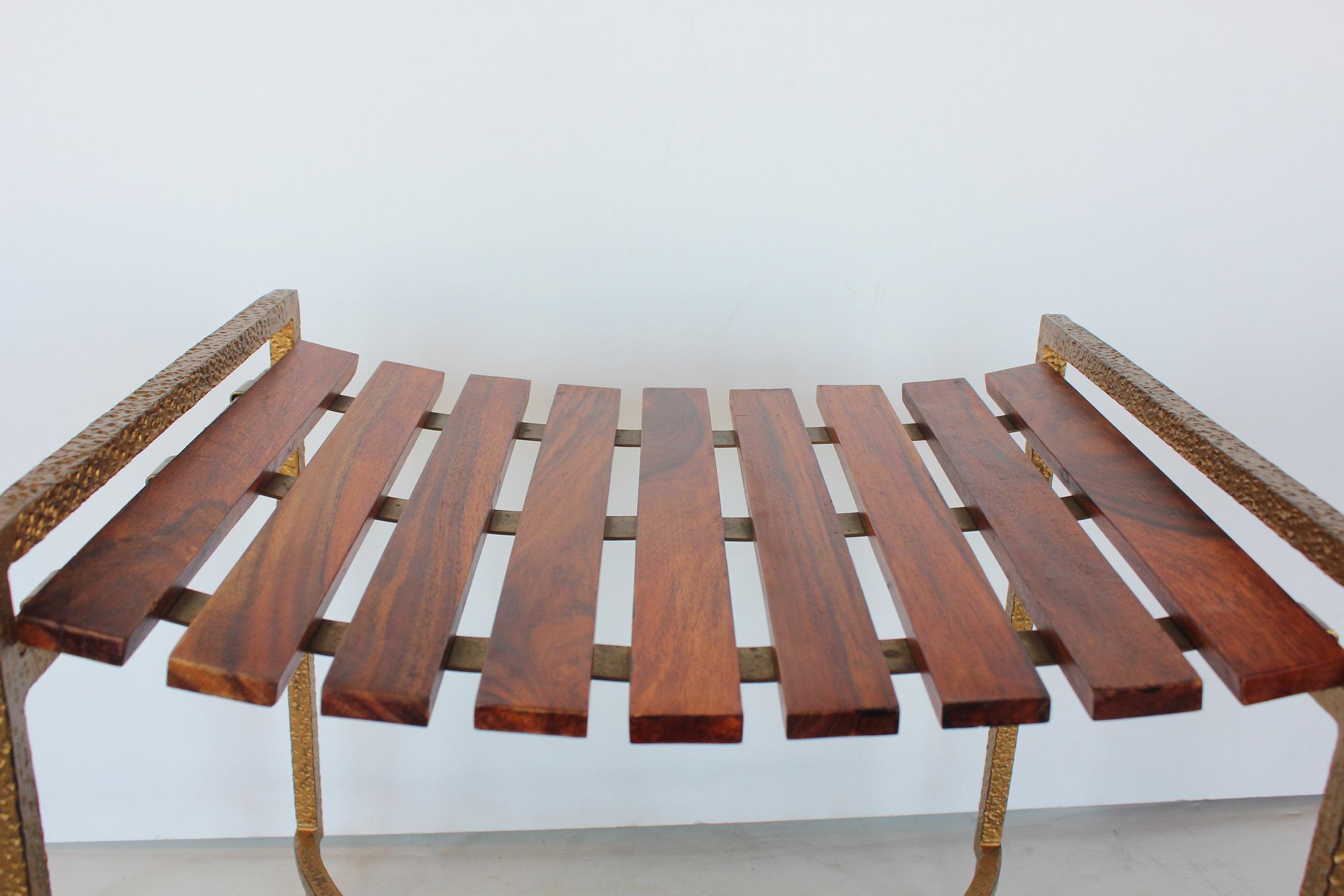 Mid-20th Century Midcentury Brutalist Bench For Sale