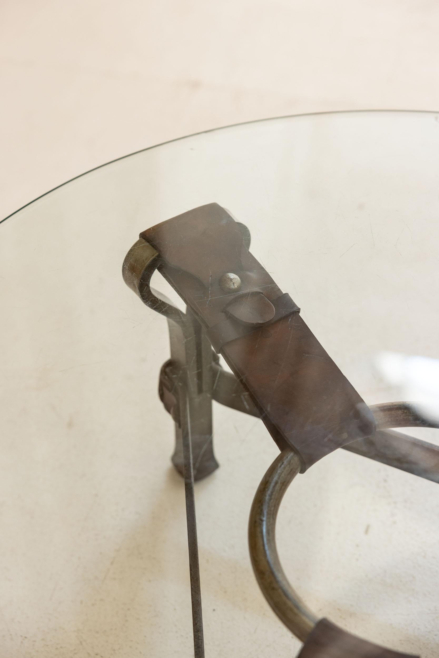 Milieu du XXe siècle Table basse brutaliste du milieu du siècle dernier par Jean-Pierre Ryckaert, France, 1960 en vente