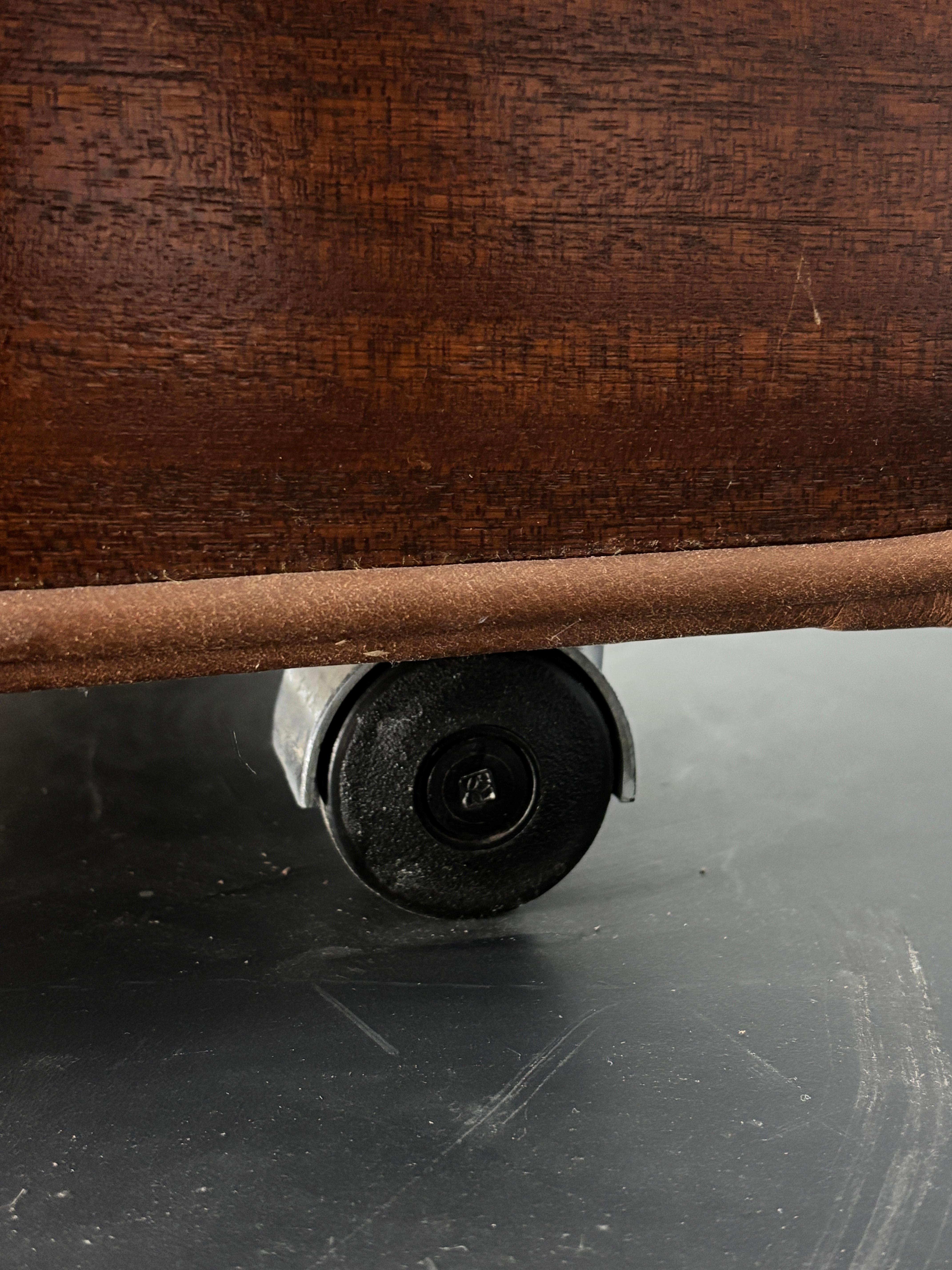 Midcentury brutalist embassy lounge or easy low club chair, 1960s For Sale 4