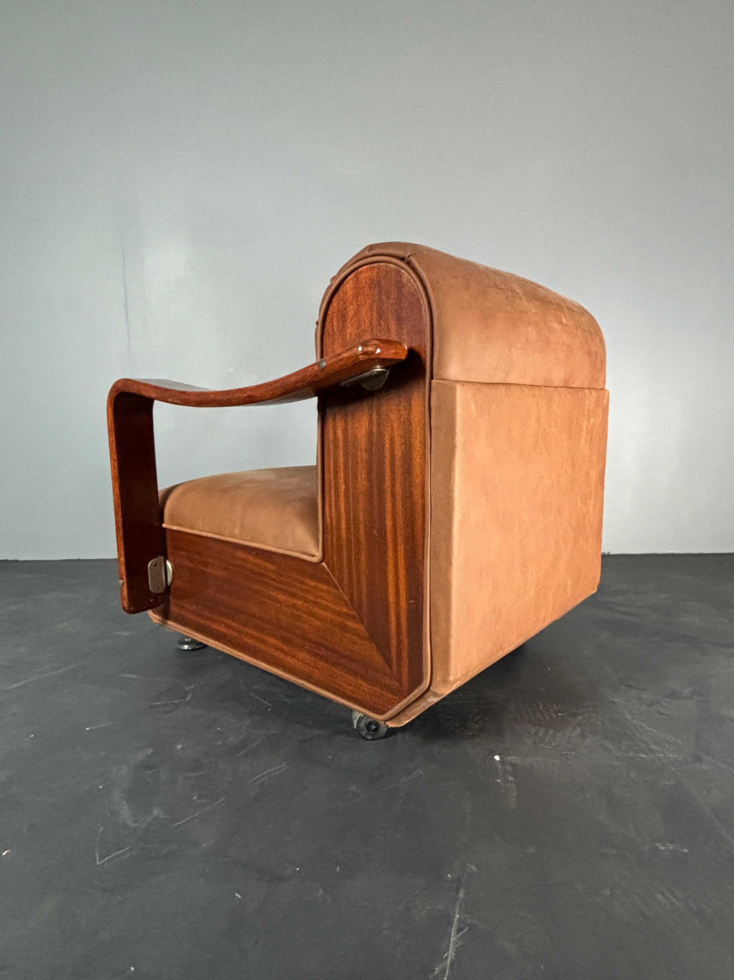 Midcentury brutalist embassy lounge or easy low club chair, 1960s For Sale 10
