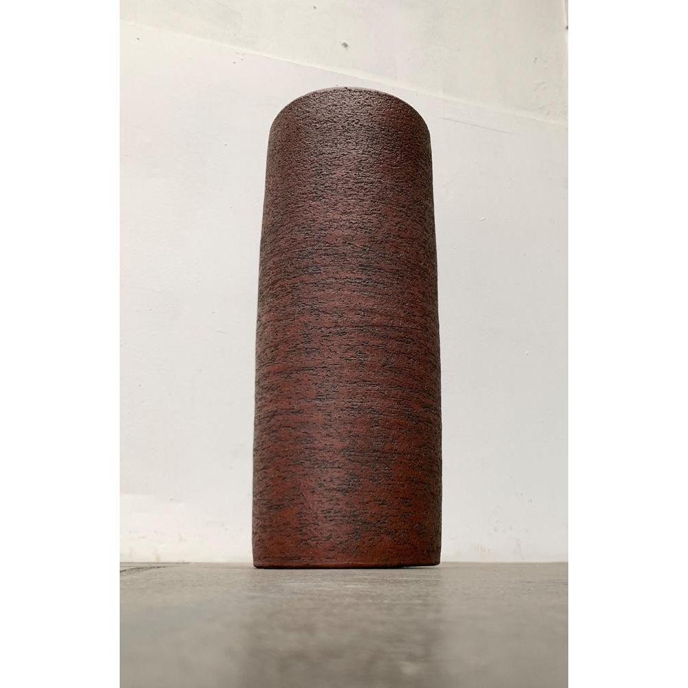 MidCentury Brutalist German Floor Vase in the Style of Krösselbach Keramik For Sale 5