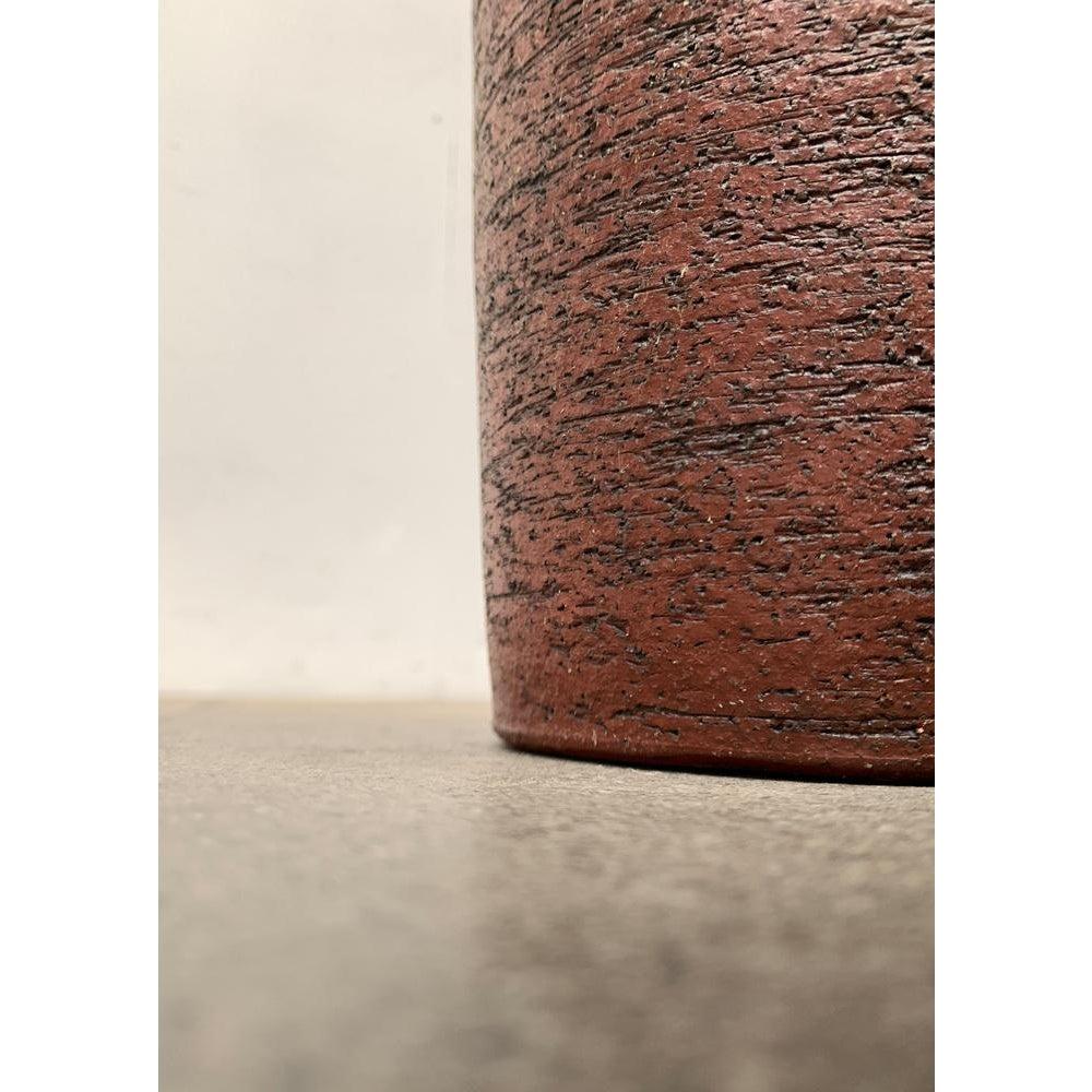 Mid-Century Modern MidCentury Brutalist German Floor Vase in the Style of Krösselbach Keramik For Sale