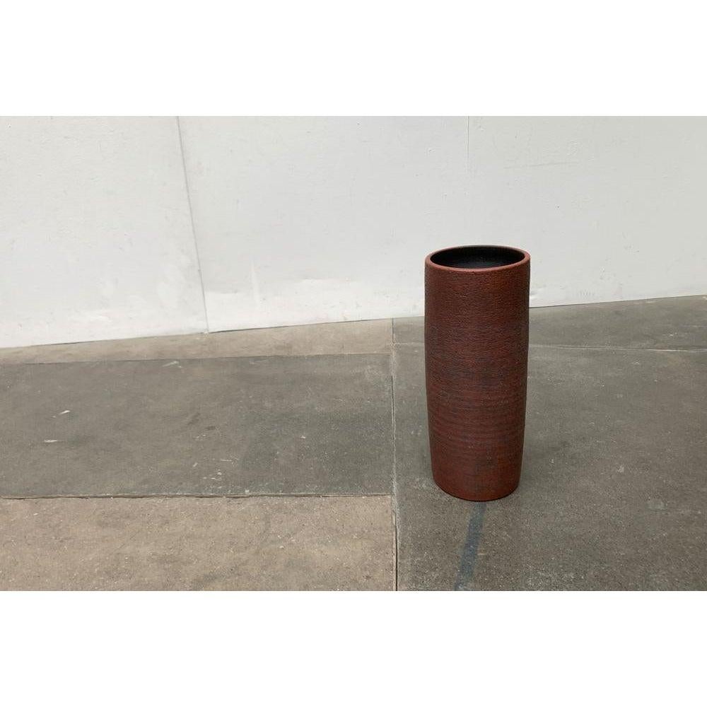 MidCentury Brutalist German Floor Vase in the Style of Krösselbach Keramik In Good Condition For Sale In Hamburg, DE