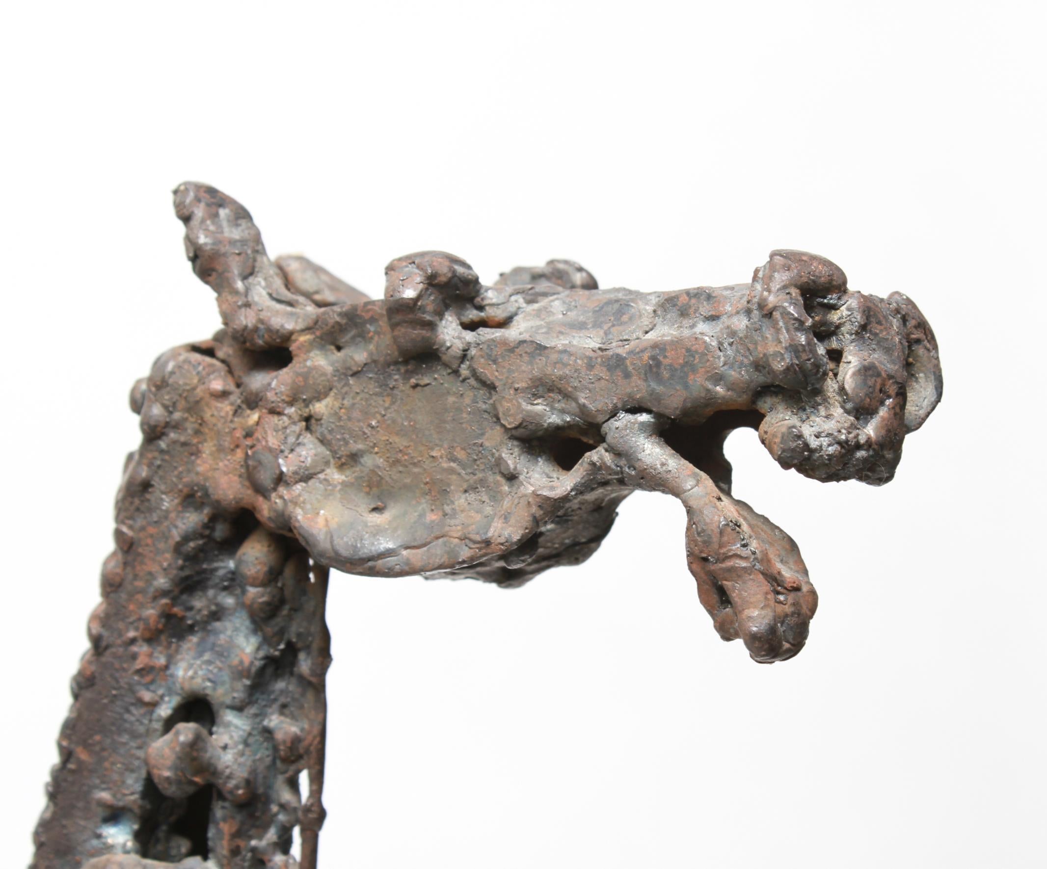 Midcentury Brutalist Horse Sculpture In Good Condition In Astoria, NY