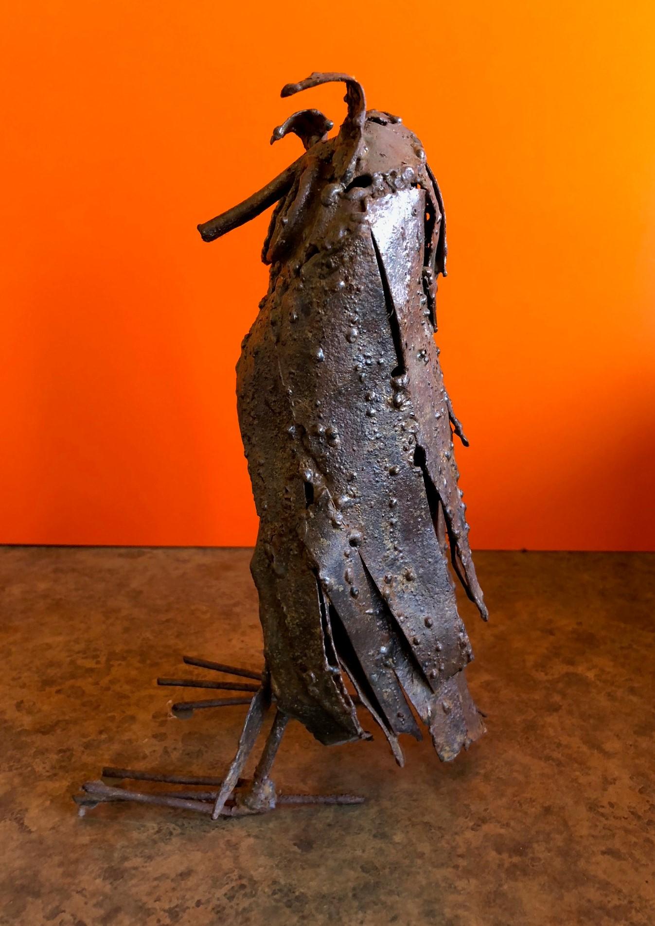 Mid-Century Modern Midcentury Brutalist Owl Sculpture