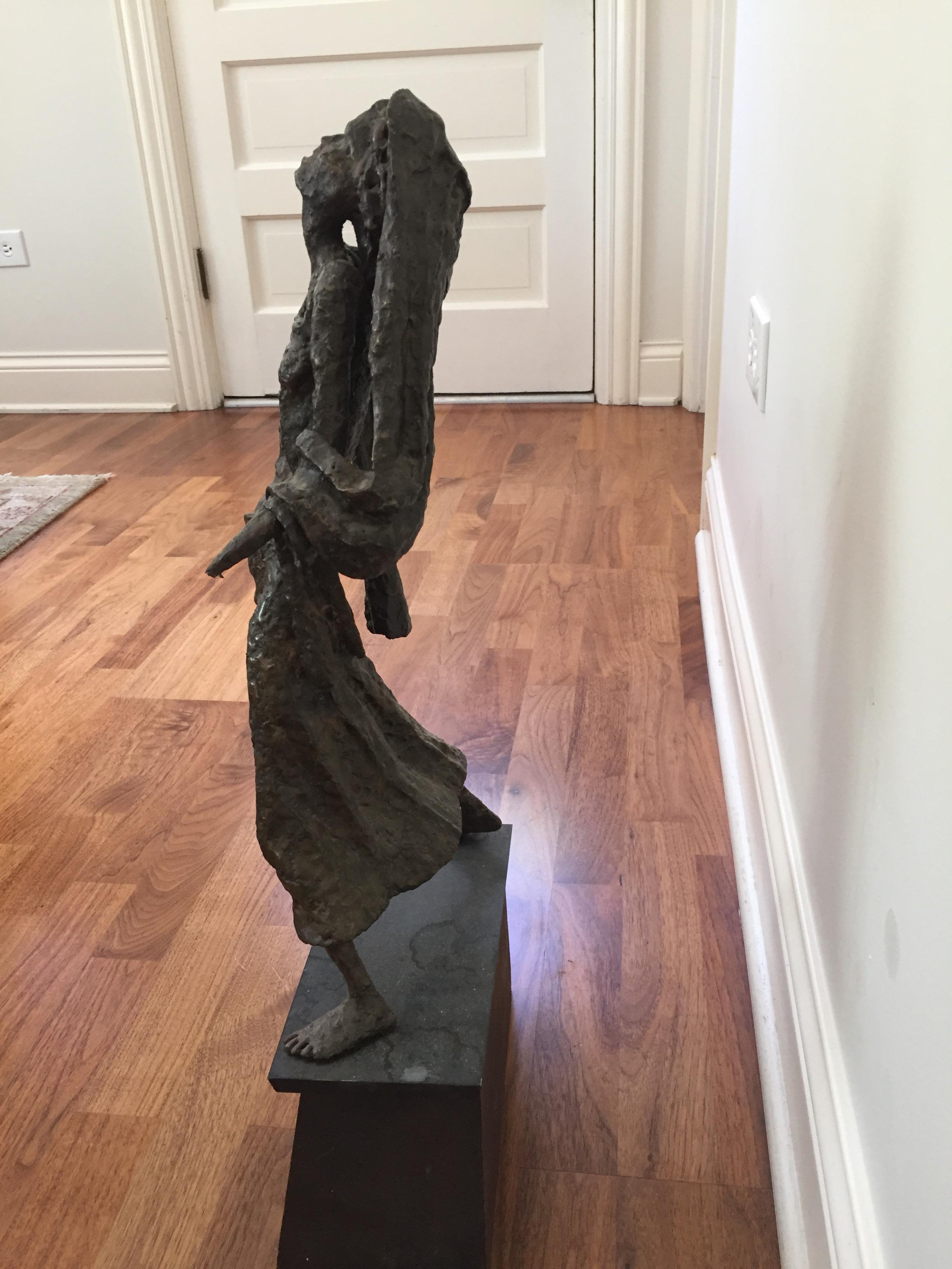 American Mid-Century Brutalist Sculpture, Henry Gamson, Signed and Dated '67 For Sale