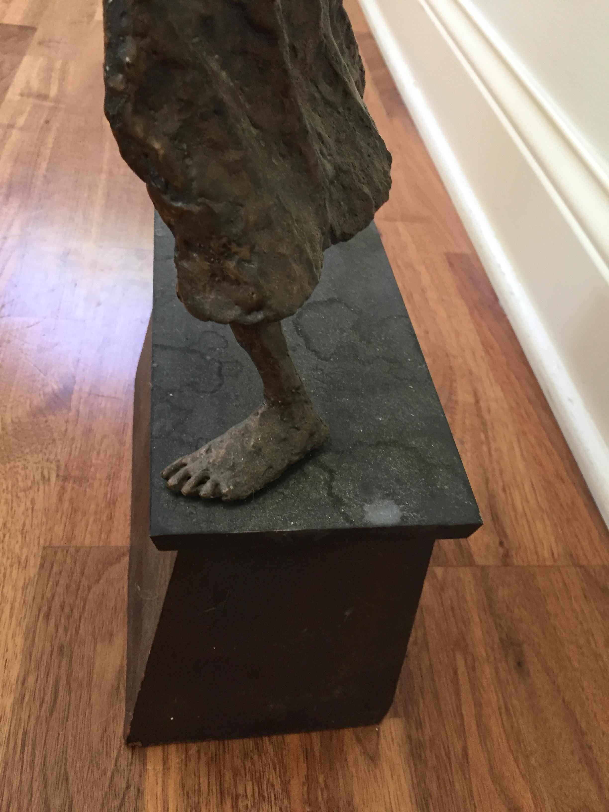 Welded Mid-Century Brutalist Sculpture, Henry Gamson, Signed and Dated '67 For Sale