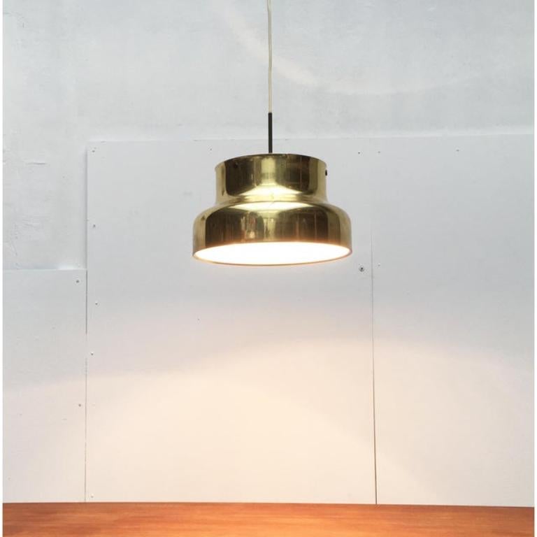 Lampada da soffitto in ottone Bumling del MidCentury di Anders Pehrson per Ateljé Lyktan, anni '60 in vendita 3