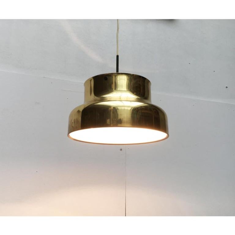 Lampada da soffitto in ottone Bumling del MidCentury di Anders Pehrson per Ateljé Lyktan, anni '60 in vendita 4