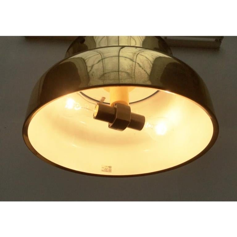 XX secolo Lampada da soffitto in ottone Bumling del MidCentury di Anders Pehrson per Ateljé Lyktan, anni '60 in vendita